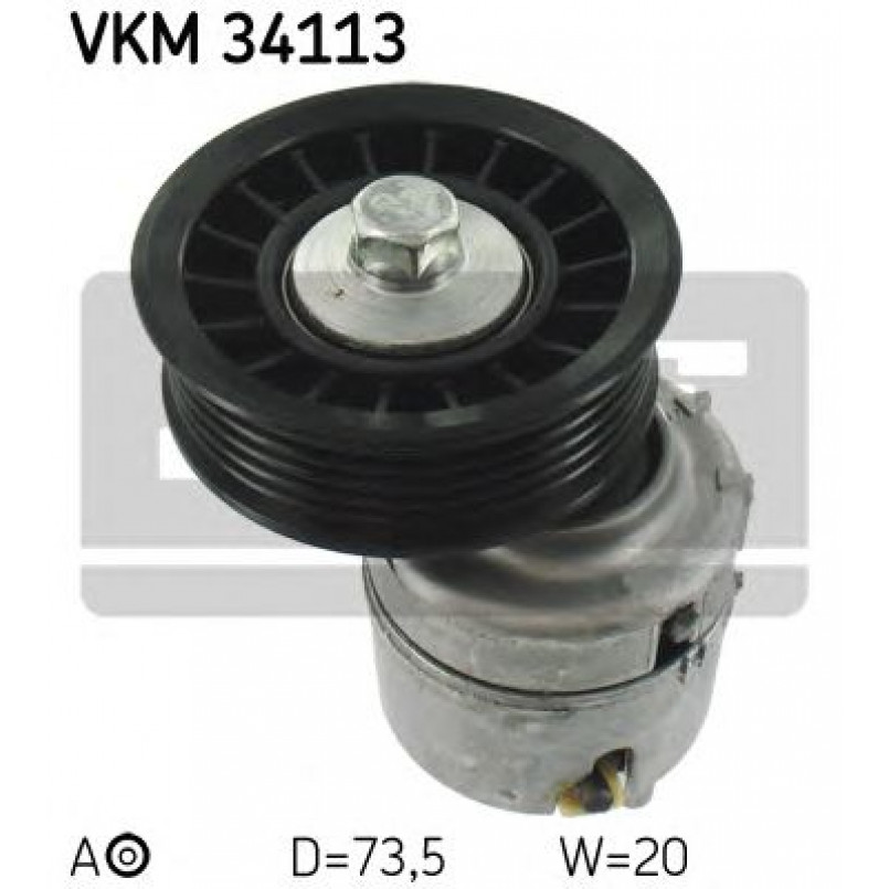 VKM 34113 SKF Натягувач поліклинового ременя